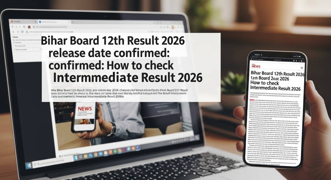 How to Check Bihar Board 12th Result 2026 Online